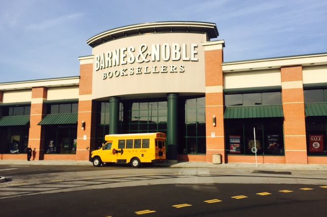 The Barnes and Noble at the Bay Plaza Shopping Center in the Bronx